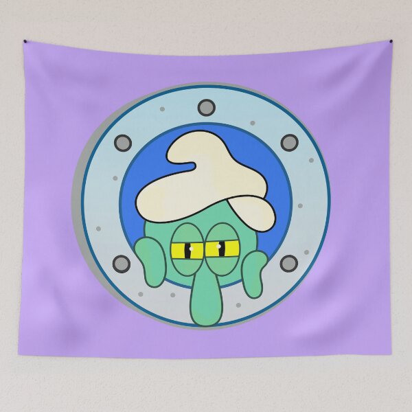 Item preview, Squidward Through the window designed and sold by DibujandoPorfa.