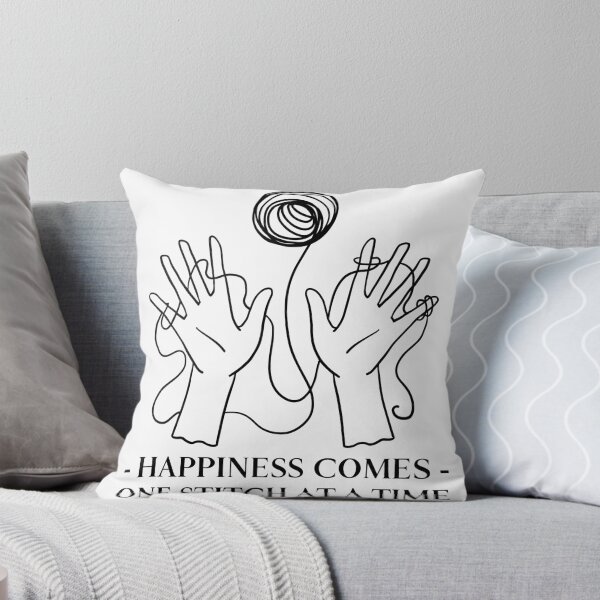 Item preview, Happiness Comes One Stitch At A Time Crochet designed and sold by sunnivamla.