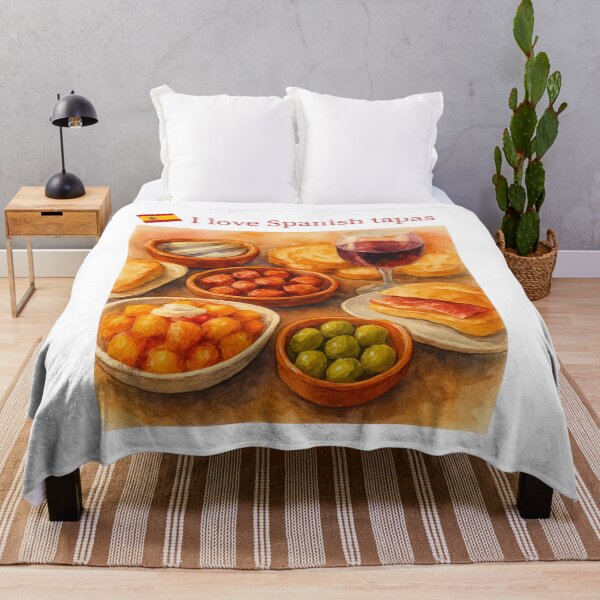 Item preview, I love Spanish tapas designed and sold by Caris Clothing.
