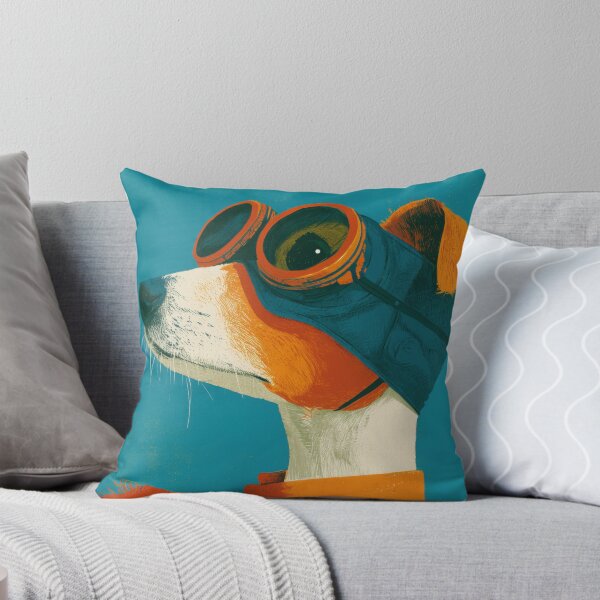 Item preview, Jack Russell, Fearless Flyer Wall Art designed and sold by MarkedArtPrints.