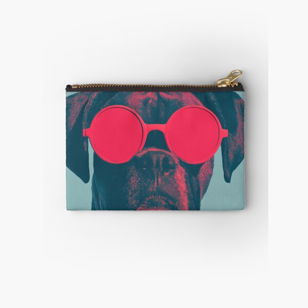 Item preview, Boxer, Pink Pop Portrait Wall Art designed and sold by MarkedArtPrints.