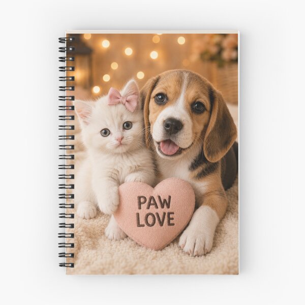 Item preview, Paw Love Puppy and Kitten Portrait designed and sold by BagFactoryUK.