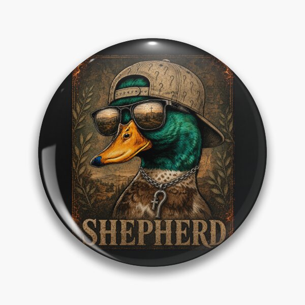Item preview, Fowl with Cap Sunglasses Spiritual Inscription designed and sold by Tsugraf Designs.