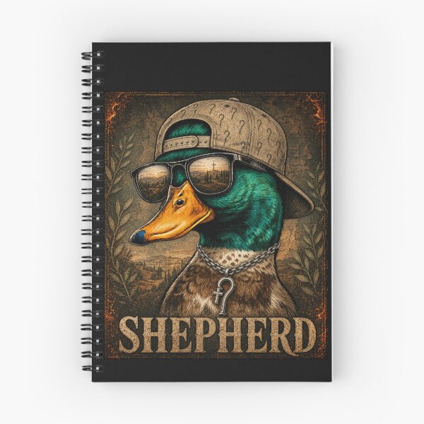 Item preview, Fowl with Cap Sunglasses Spiritual Inscription designed and sold by Tsugraf Designs.