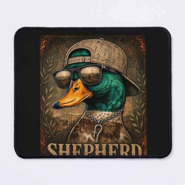 Item preview, Fowl with Cap Sunglasses Spiritual Inscription designed and sold by Tsugraf Designs.