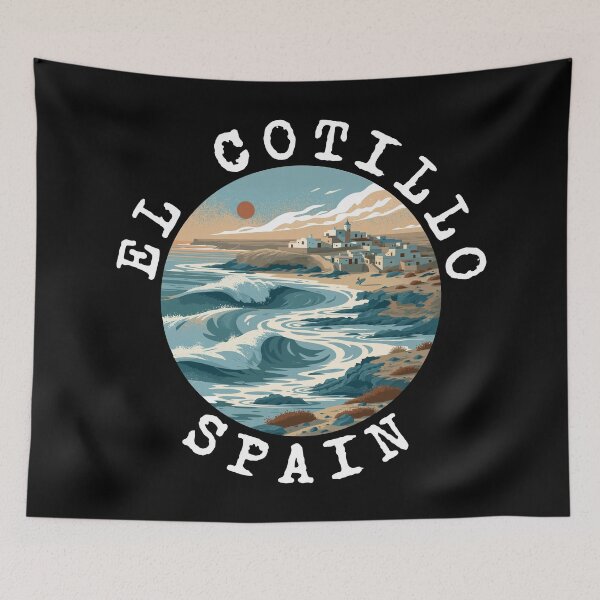 Item preview, El Cotillo - Spain (with White Lettering) designed and sold by VelvetRoom.