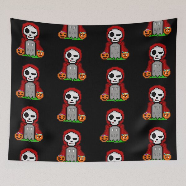 Item preview, Grim Reaper with Tombstone and Pumpkins designed and sold by RetroRlx.