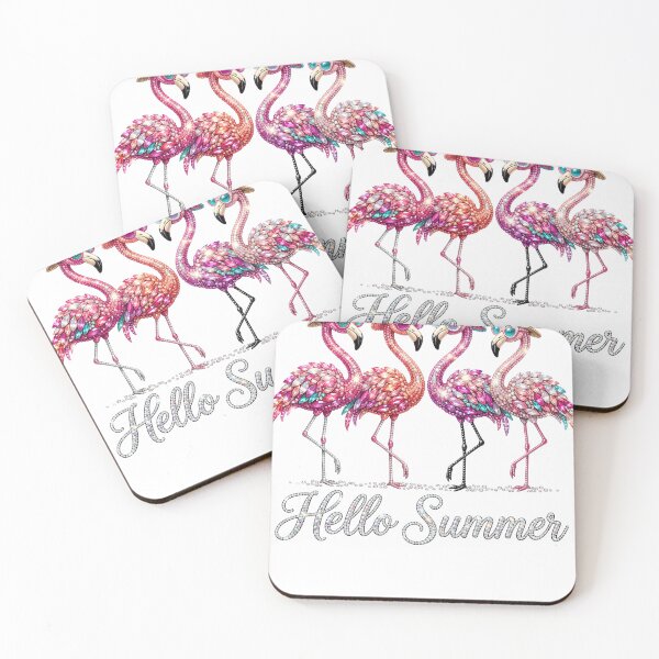 Item preview, Summer fancy flamingos designed and sold by RuthFurtado.
