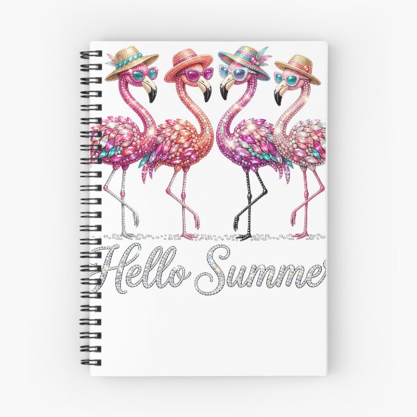 Item preview, Summer fancy flamingos designed and sold by RuthFurtado.