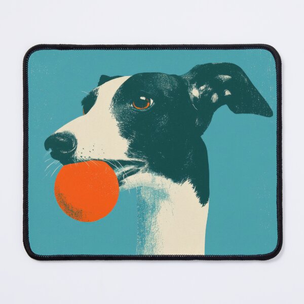 Item preview, Whippet, Sleek Silhouette Wall Art designed and sold by MarkedArtPrints.