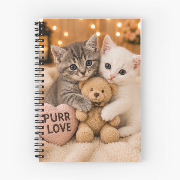 Item preview, Purr Love Kitten Best Friends designed and sold by BagFactoryUK.