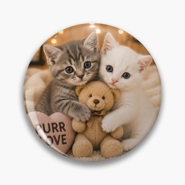 Item preview, Purr Love Kitten Best Friends designed and sold by BagFactoryUK.