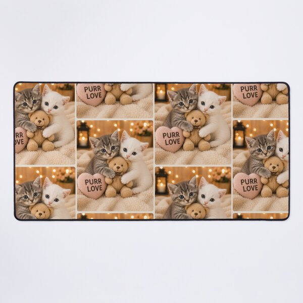 Item preview, Purr Love Kitten Best Friends designed and sold by BagFactoryUK.