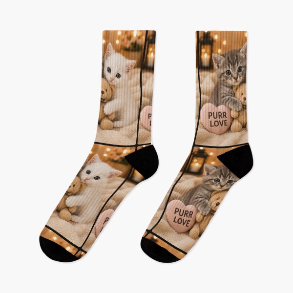 Item preview, Purr Love Kitten Best Friends designed and sold by BagFactoryUK.