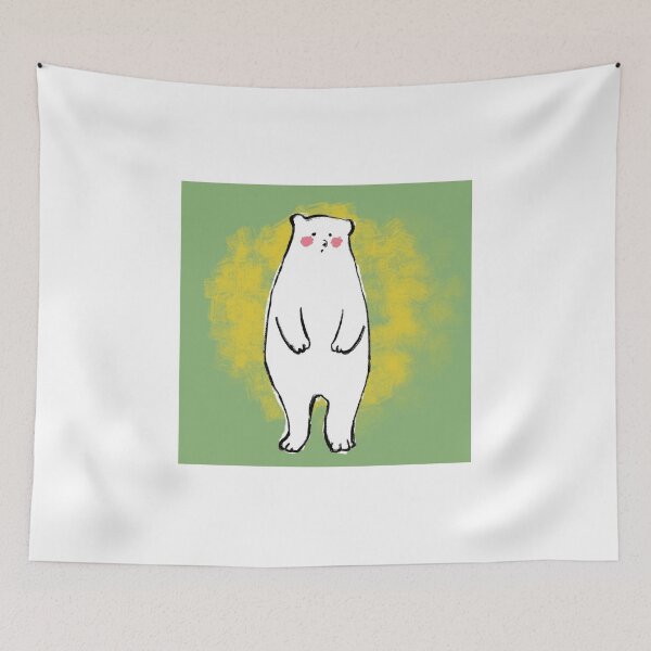 Item preview, Cute Standing White Bear  designed and sold by Jelda-Lmda.