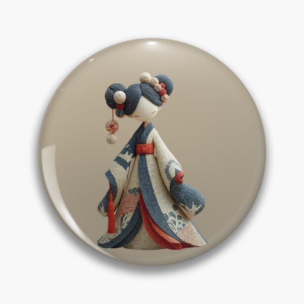 Item preview, Japanese doll designed and sold by SerendipityMAKN.