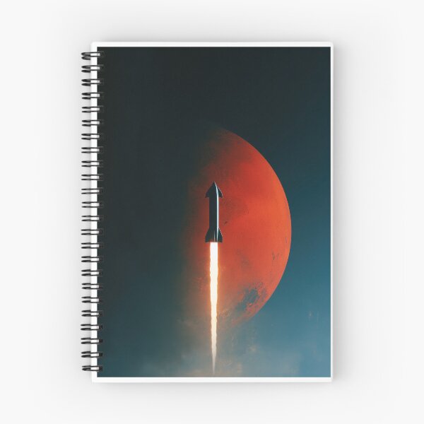 Item preview, To Mars, Rocket Launch Wall Art designed and sold by MarkedArtPrints.