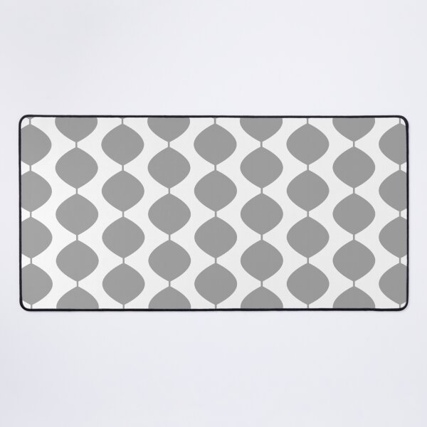 Item preview, Mid Century Modern Retro 60s Waves Pattern (45% Grey) designed and sold by Makanahele.