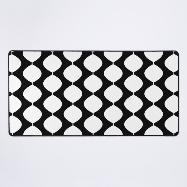 Item preview, Mid Century Modern Retro 60s Waves Pattern (White) designed and sold by Makanahele.