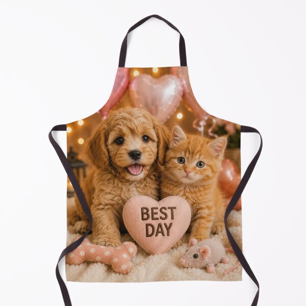 Item preview, Best Day Puppy and Kitten Friends designed and sold by BagFactoryUK.