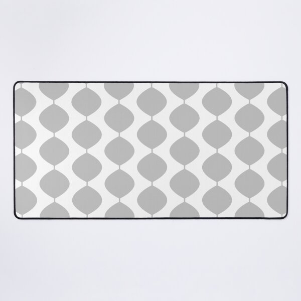 Item preview, Mid Century Modern Retro 60s Waves Pattern (30% Grey) designed and sold by Makanahele.