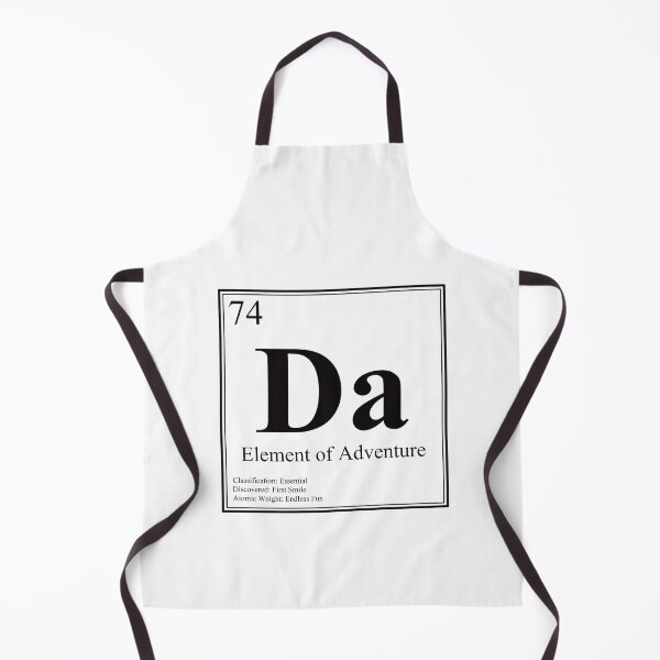 Item preview, Da - Element of Adventure - Funny Periodic Table Card designed and sold by Estalon.