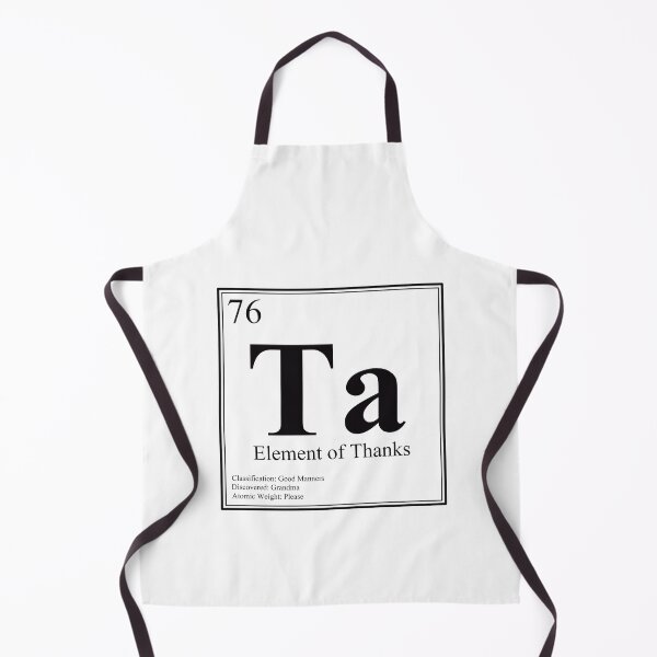 Item preview, Ta - Element of Thanks - Funny Periodic Table Card designed and sold by Estalon.