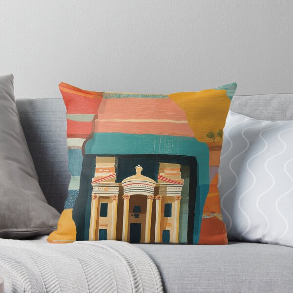 Item preview, Petra, Arte mural de la ciudad rosa designed and sold by MarkedArtPrints.