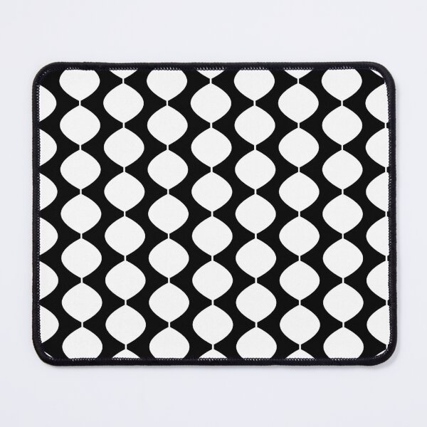 Item preview, Mid Century Modern Retro 60s Waves Pattern  (White) designed and sold by Makanahele.