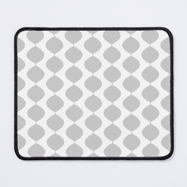 Item preview, Mid Century Modern Retro 60s Waves Pattern (25% Grey) designed and sold by Makanahele.