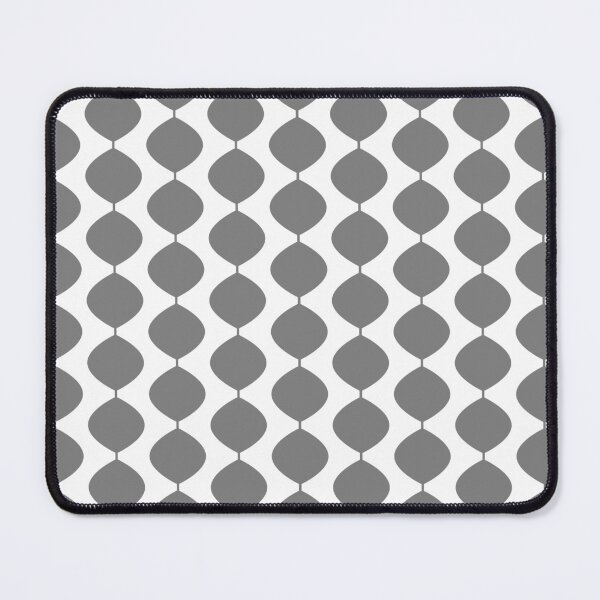 Item preview, Midcentury Modern Retro 60s Waves Pattern (60% Grey) designed and sold by Makanahele.