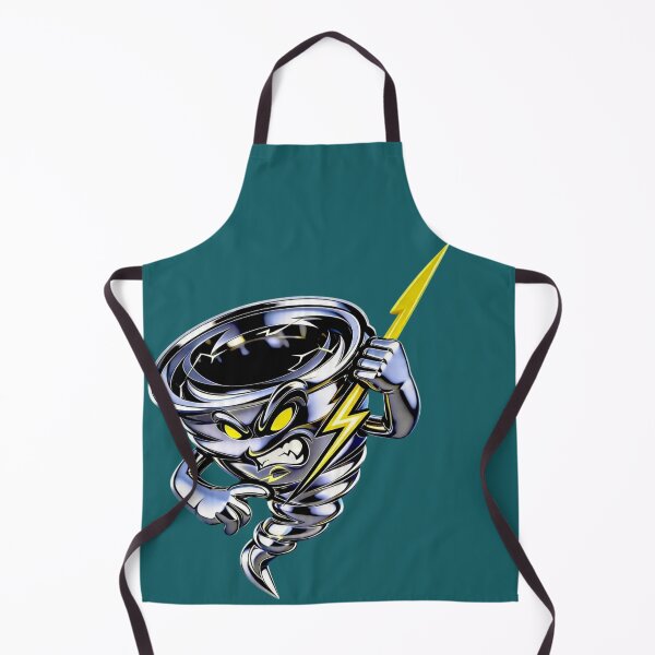 Item preview, The Fury of the Steel Storm Mascot Tornado Chrome & Lightning designed and sold by RAYBIL.