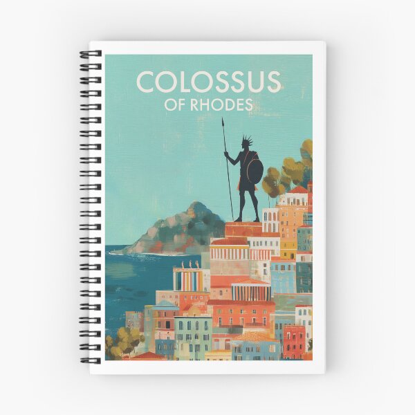 Item preview, Colossus Of Rhodes Ancient Wonder Wall Art designed and sold by MarkedArtPrints.