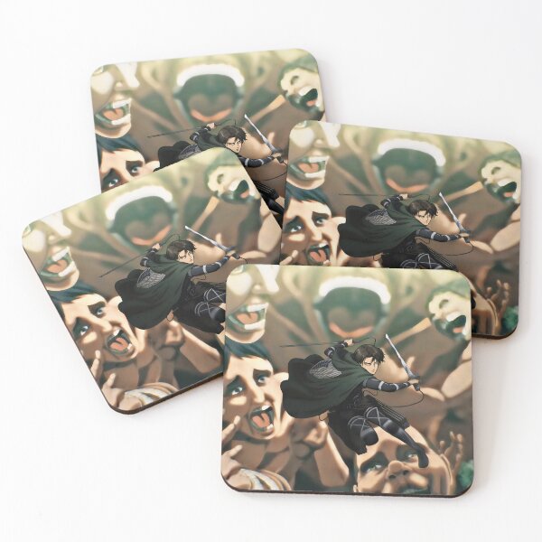 Item preview, Levi vs Titans designed and sold by PosterFuel.