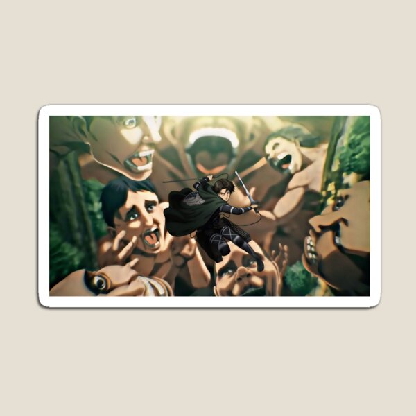 Item preview, Levi vs Titans designed and sold by PosterFuel.