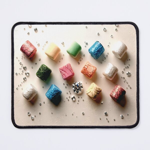 Item preview, Floating Pastel Marshmallows 3D Art designed and sold by STAR-OVA.