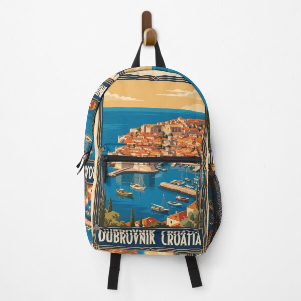 Item preview, Dubrovnik Croatia Vintage Travel Poster designed and sold by Bomax121.