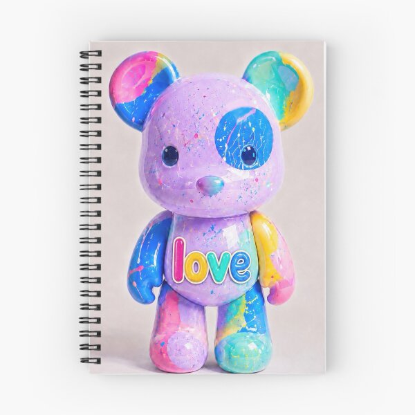 Item preview, Colorful Love Pop Art Bear designed and sold by Myra365Art.