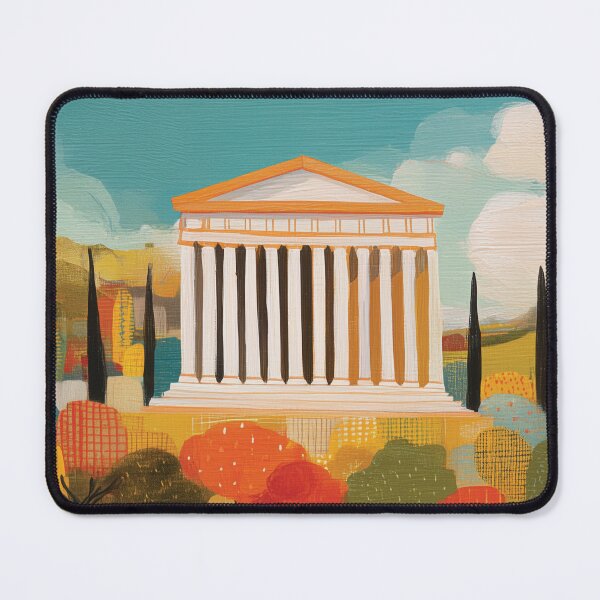 Item preview, Temple Of Artemis Ancient Wonder Wall Art designed and sold by MarkedArtPrints.