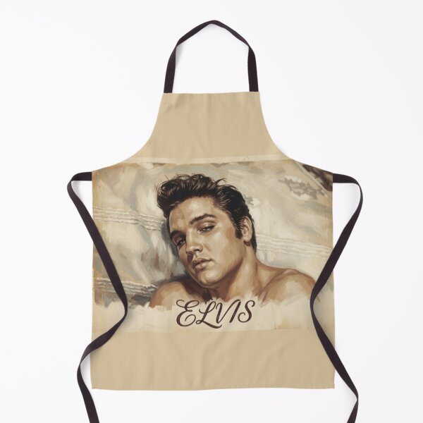 Item preview, Elvis Presley - Vintage Painted Portrait Retro Wall Art designed and sold by ElvisVintagePosters.