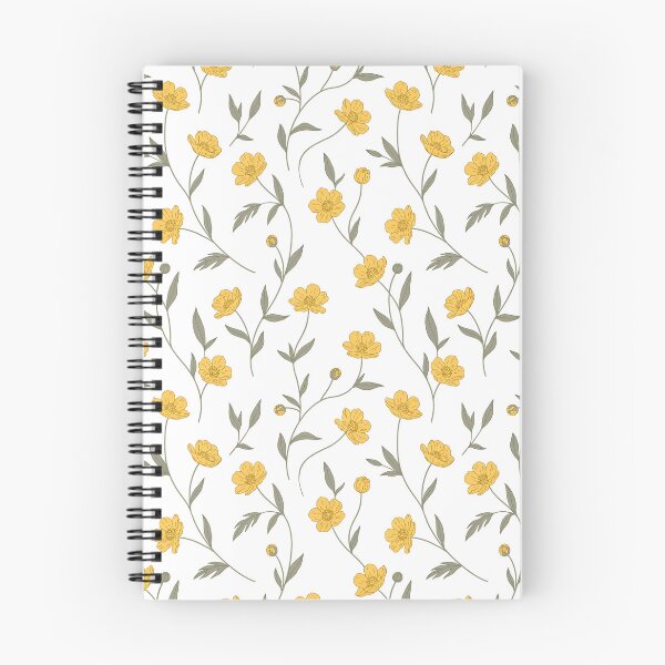 Item preview, Yellow Wildflower Seamless Pattern Print designed and sold by NuvoraNest.
