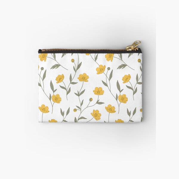 Item preview, Yellow Wildflower Seamless Pattern Print designed and sold by NuvoraNest.