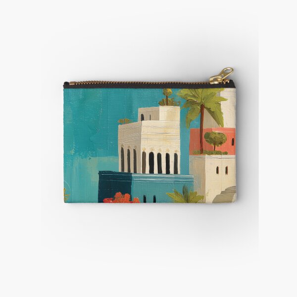 Item preview, Hanging Gardens of Babylon, Terraced Oasis Wall Art designed and sold by MarkedArtPrints.