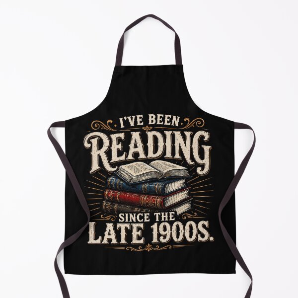 Item preview, I've Been Reading Since the Late 1900s Funny Book Lover Shirt | Librarian Humor | Vintage Reader Quote Design designed and sold by 76Valeria.