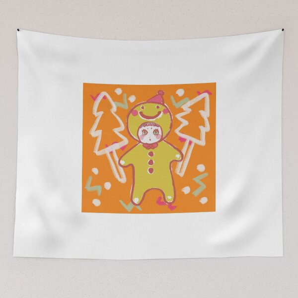 Item preview, Cute Gingerbread Hoodie Christmas Character designed and sold by Jelda-Lmda.
