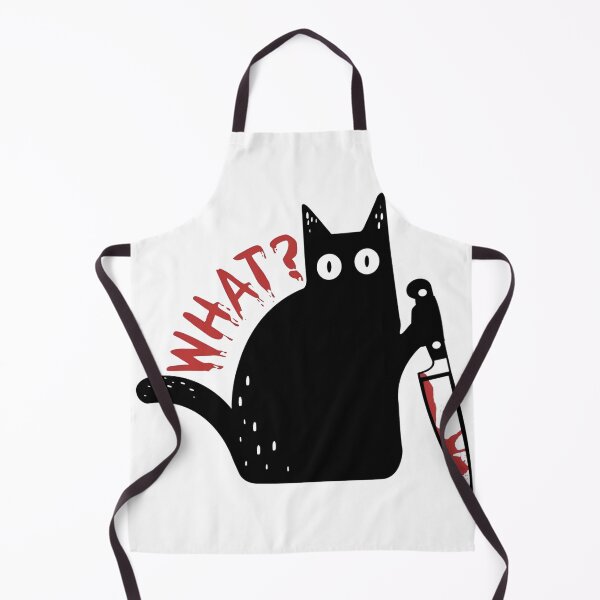 Item preview, Funny Black Cat with Knife T-Shirt | Dark Humor Meme Cat Graphic Tee designed and sold by Ahmed-G-Designs.