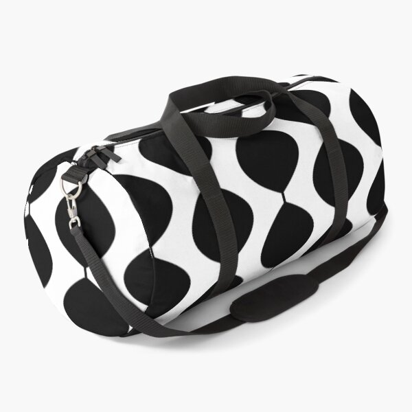 Item preview, Midcentury Modern Retro 60s Waves Pattern (Black) designed and sold by Makanahele.