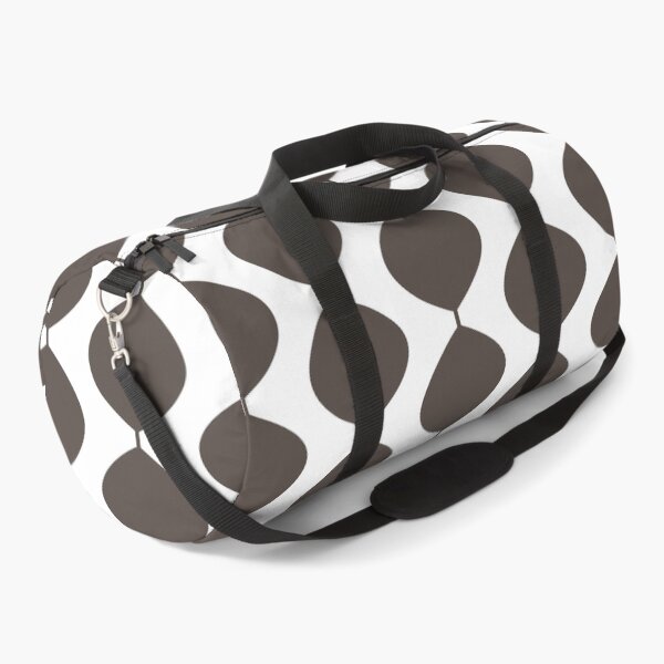 Item preview, Mid Century Modern Retro 60s Waves Pattern  (Dark Cool Brown) designed and sold by Makanahele.