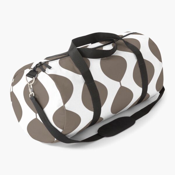 Item preview, Mid Century Modern Retro 60s Waves Pattern  (Medium Cool Brown) designed and sold by Makanahele.