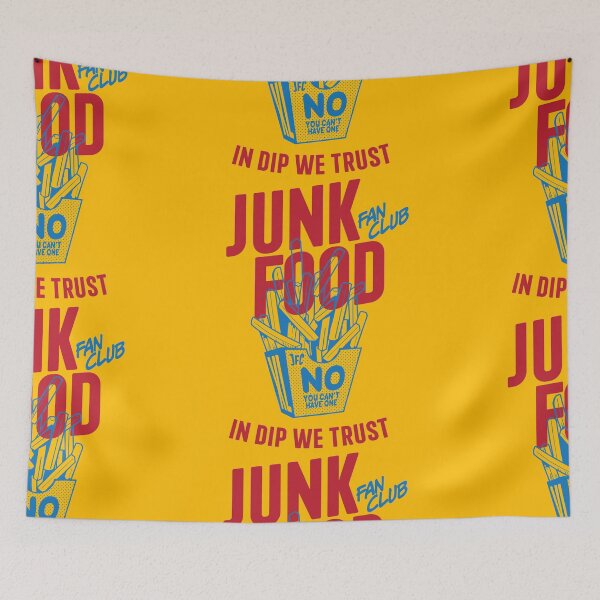 Item preview, Junk Food Fan Club. In Dip We Trust designed and sold by BorysMano.